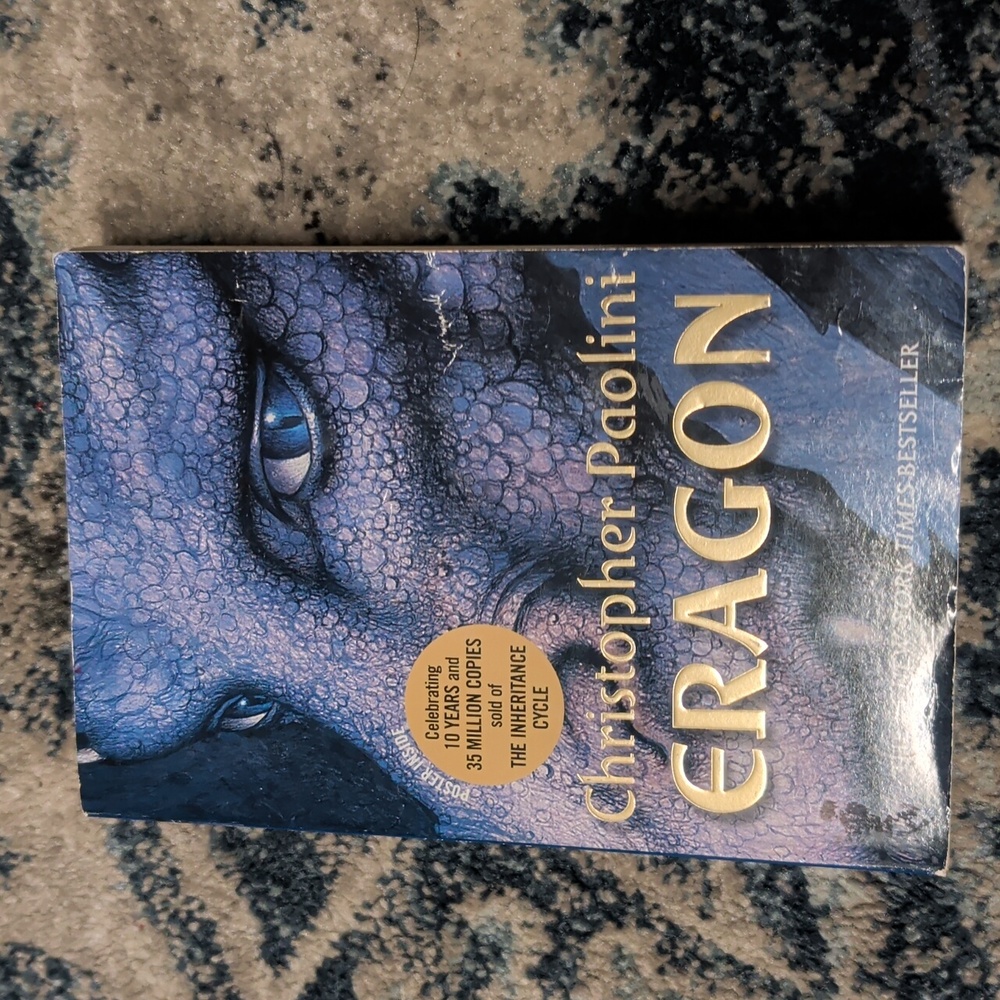Eragon by - Blue Fantasy Book